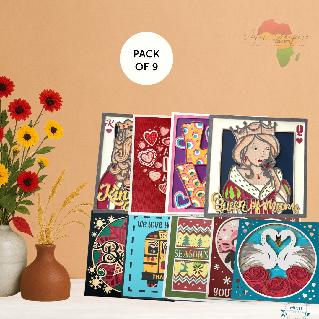 Handmade Greeting Card Gift Box – Thoughtful, Artistic Cards for Every Occasion