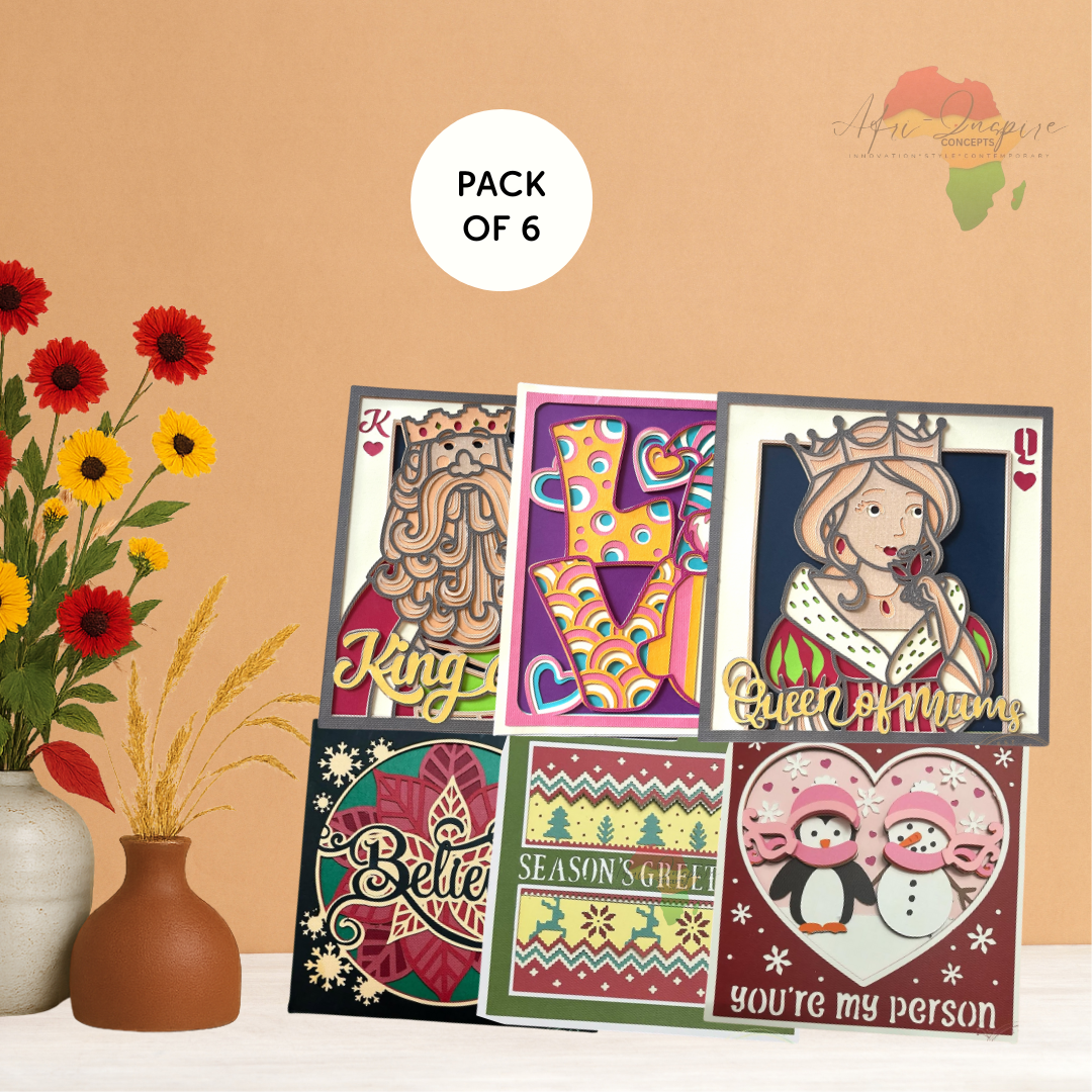 Handmade Greeting Card Gift Box – Thoughtful, Artistic Cards for Every Occasion