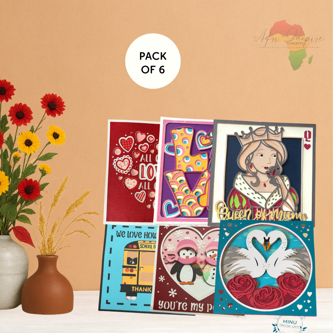 Handmade Greeting Card Gift Box – Thoughtful, Artistic Cards for Every Occasion