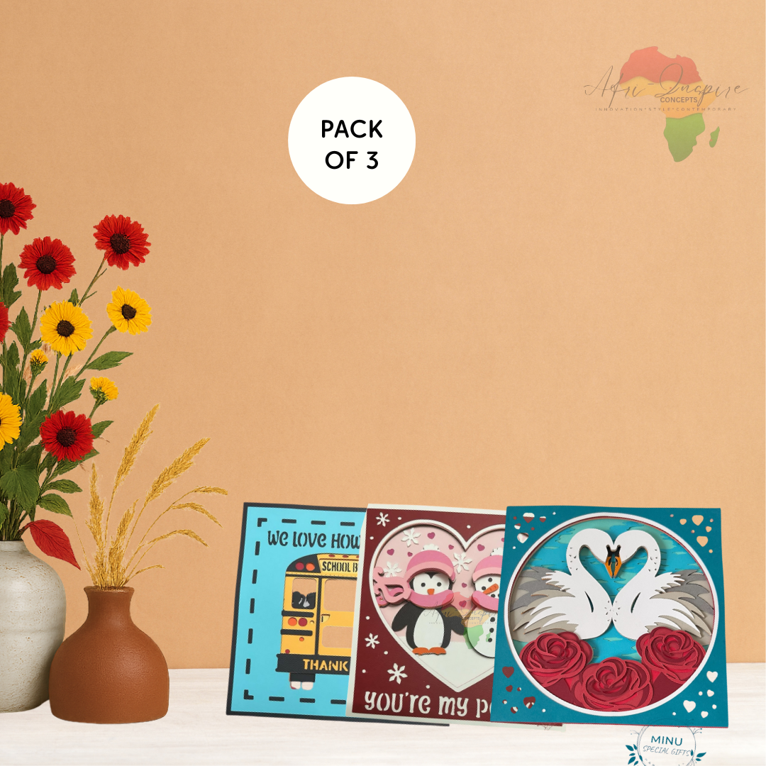 Handmade Greeting Card Gift Box – Thoughtful, Artistic Cards for Every Occasion