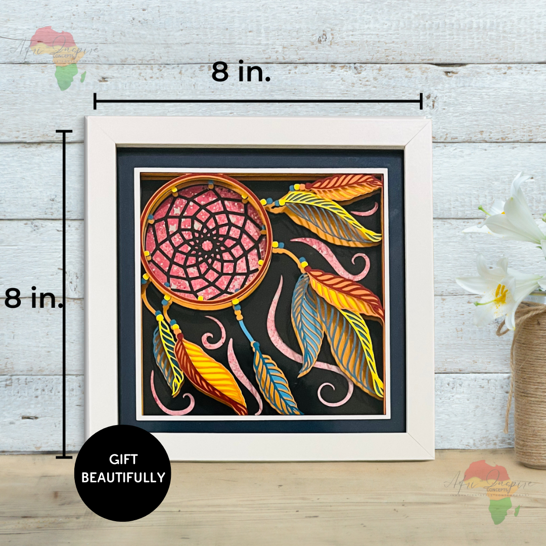 Handcrafted Shadow Box Gift – Personalized 3D Art in a Keepsake Frame (comes in a box)