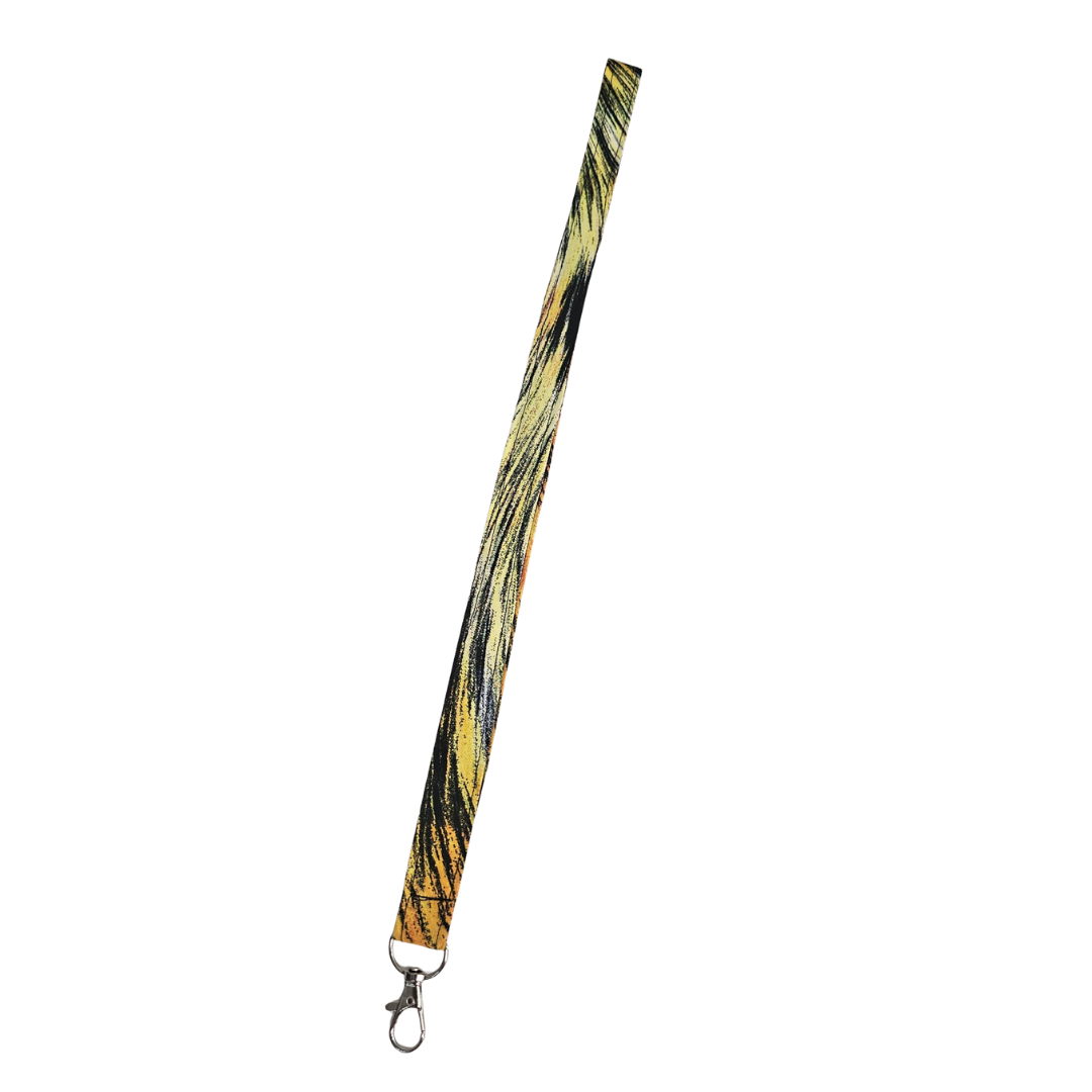 African Print Lanyard – Bold, Functional & Culturally Inspired