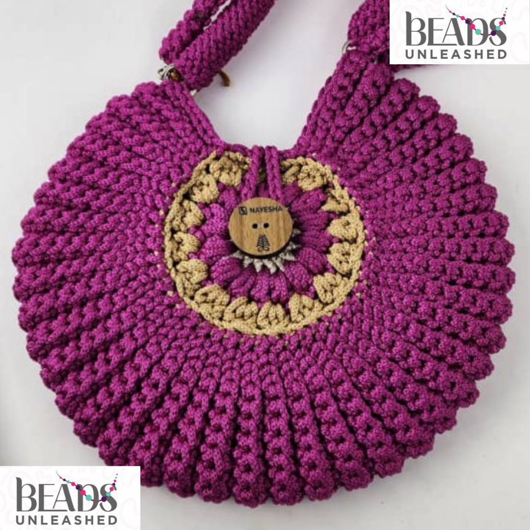 Large Handmade Crochet Bag – Stylish, Spacious & Uniquely Yours