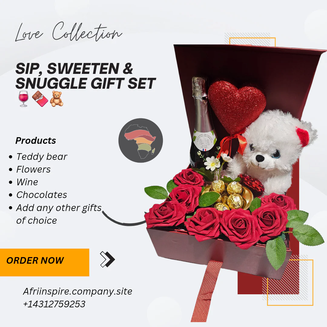 Sip, Sweeten & Snuggle Gift Set 🍷🍫🧸