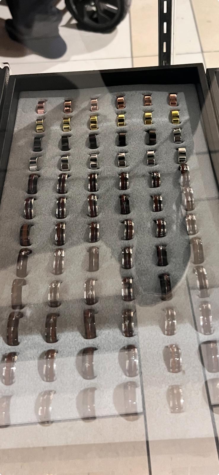 Copper and wood stainless rings – Modern Craft Meets Natural Elegance 🌿💍