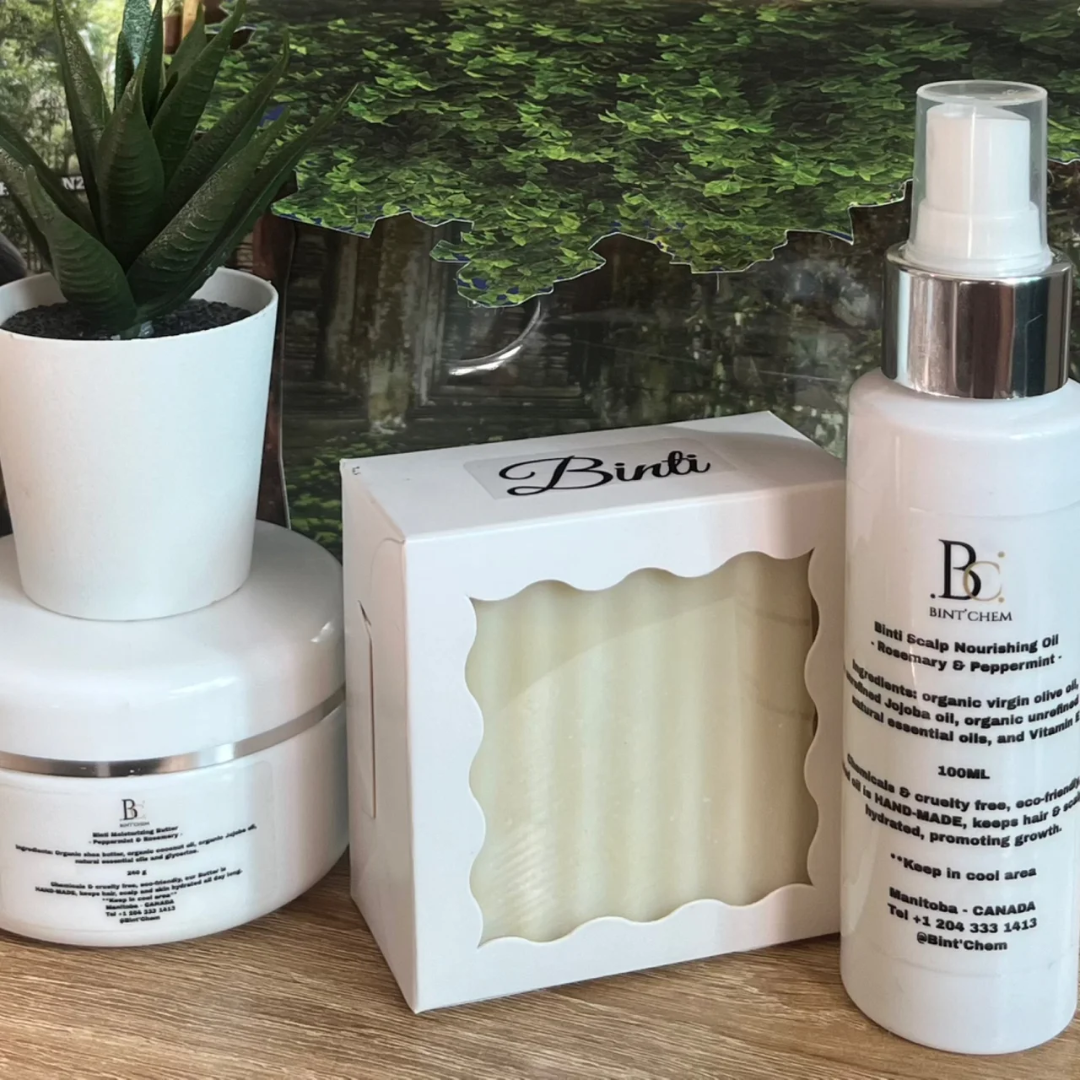 Jumbo Binti Combo – Deep Moisturizing Hair & Skin Care Set