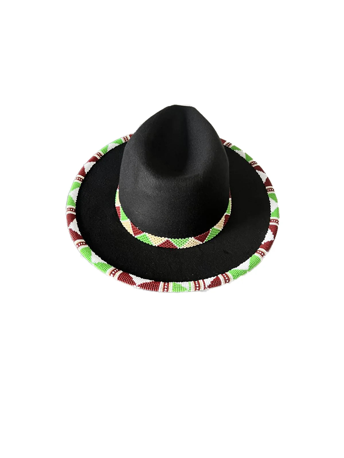 Shujaa Beaded Hat – Bold, Handcrafted African Statement Hat