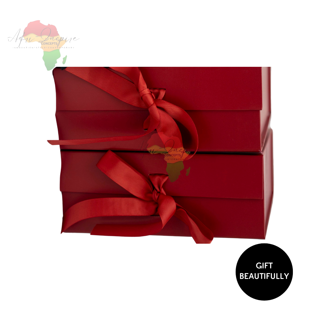 Coffret cadeau pliable vide mat 3 pièces avec couvercle à fermoir magnétique