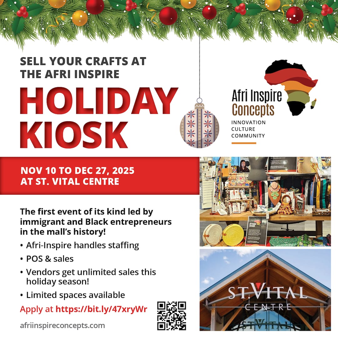 🎄 Afri-Inspire Holiday Kiosk 2025: A Celebration of Culture, Creativity &amp; Community 🌍✨