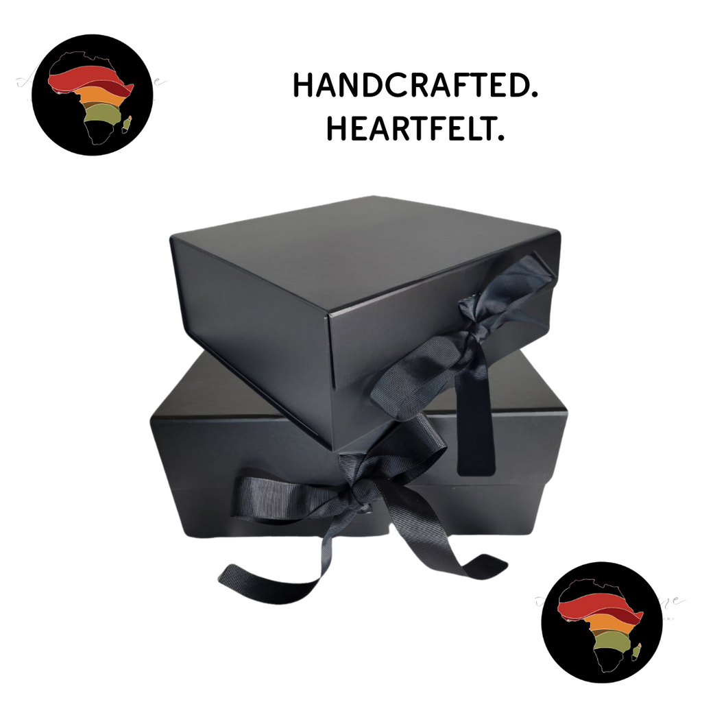 3pc Matte Empty foldable gift box with magnetic clasp lid