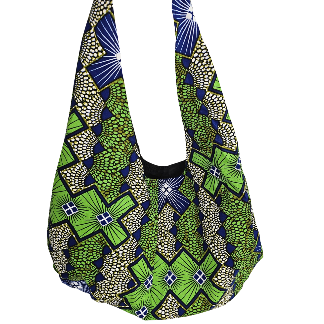 African Print Cotton Tote Bag – Stylish, Durable & Culturally Inspired