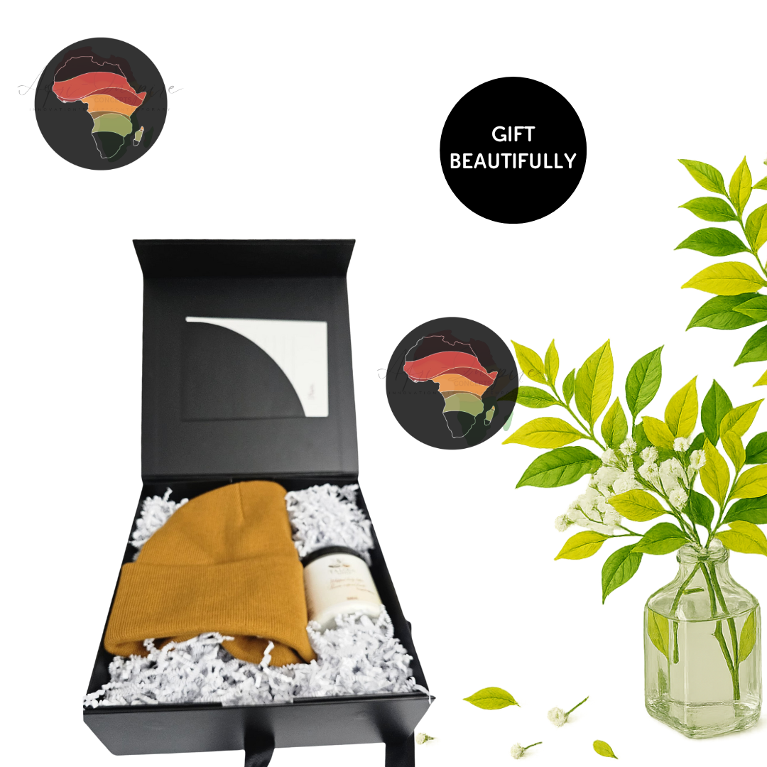 Cozy Joy Gift Box – Beanie, Body Butter & Holiday Warmth in a Keepsake Box