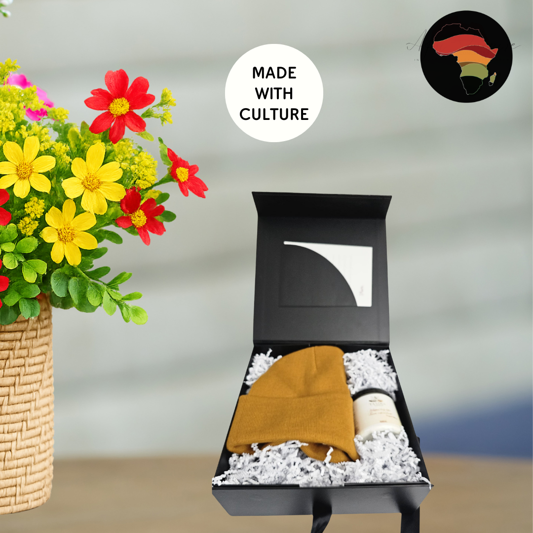 Cozy Joy Gift Box – Beanie, Body Butter & Holiday Warmth in a Keepsake Box