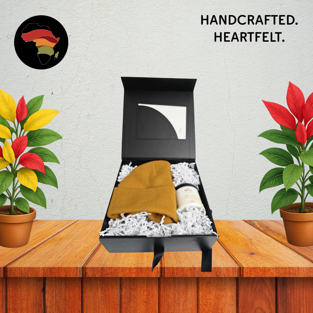 Cozy Joy Gift Box – Beanie, Body Butter & Holiday Warmth in a Keepsake Box