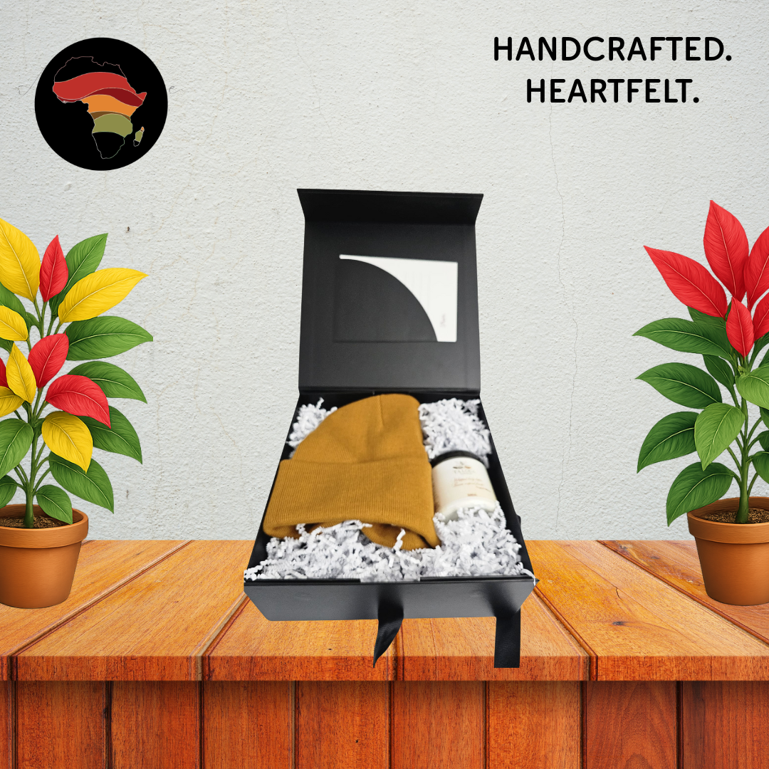 Cozy Joy Gift Box – Beanie, Body Butter & Holiday Warmth in a Keepsake Box