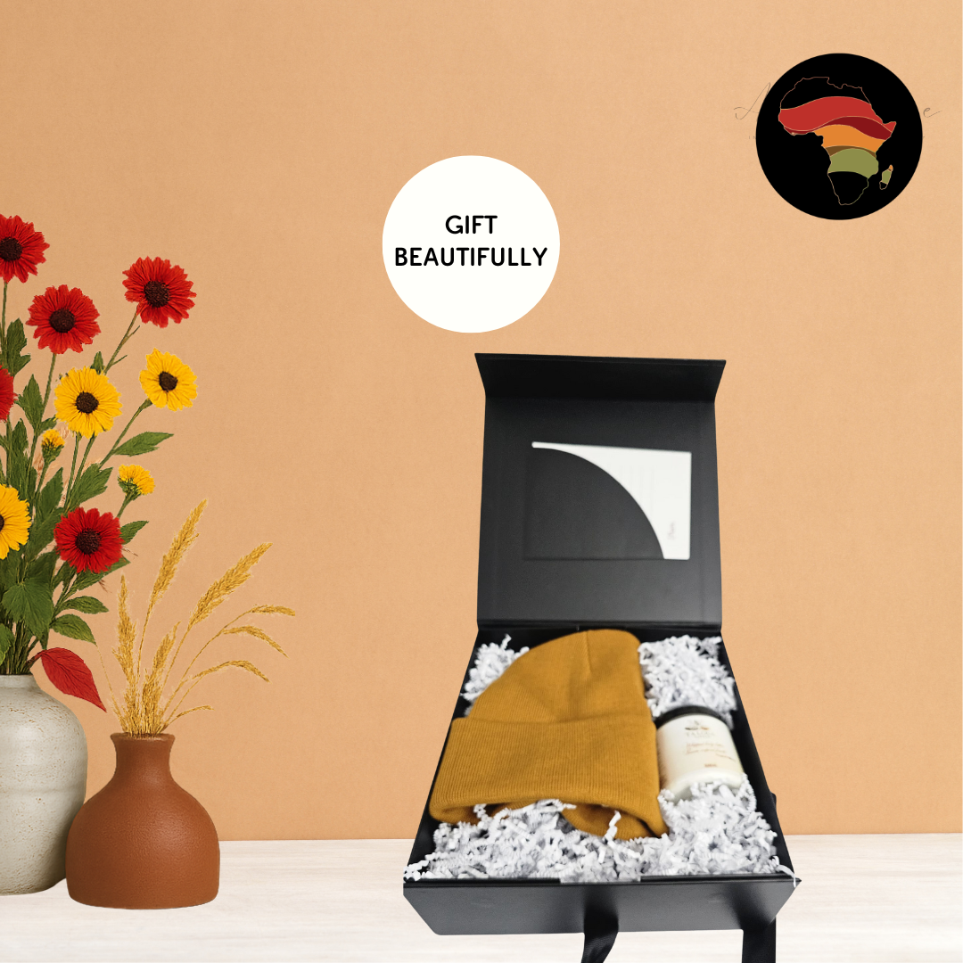 Cozy Joy Gift Box – Beanie, Body Butter & Holiday Warmth in a Keepsake Box