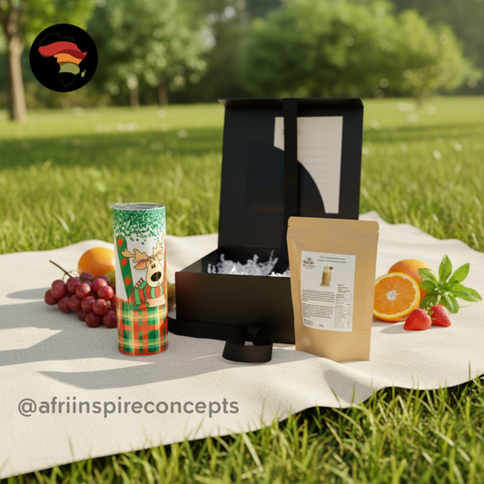 Baobab Wellness Gift Box - Superfruit Powder + Personalized Tumbler for Everyday Nourishment