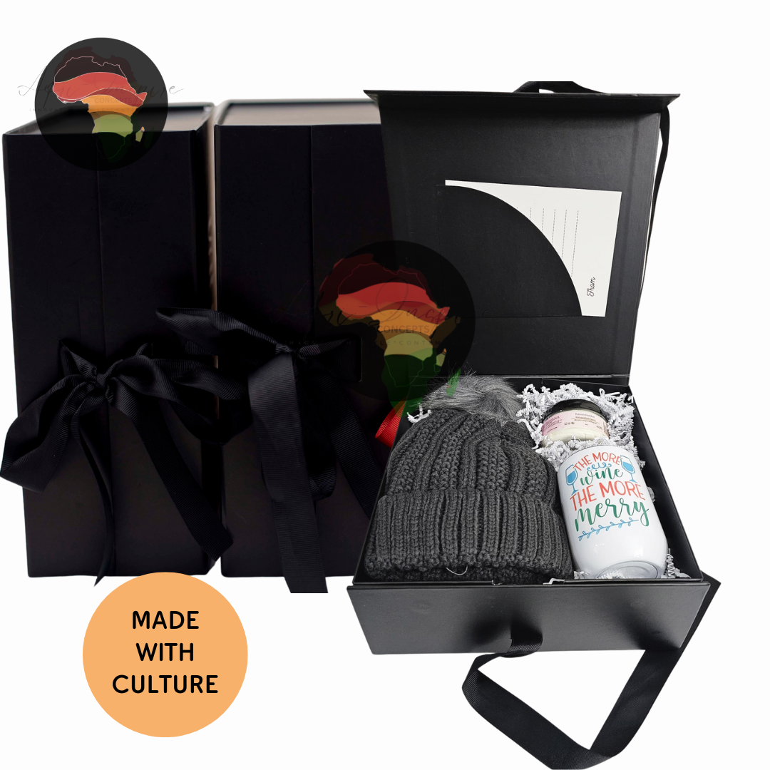 Cozy Cheer Gift Box – Beanie, Mug, Body Butter & Holiday Vibes in a Keepsake Box