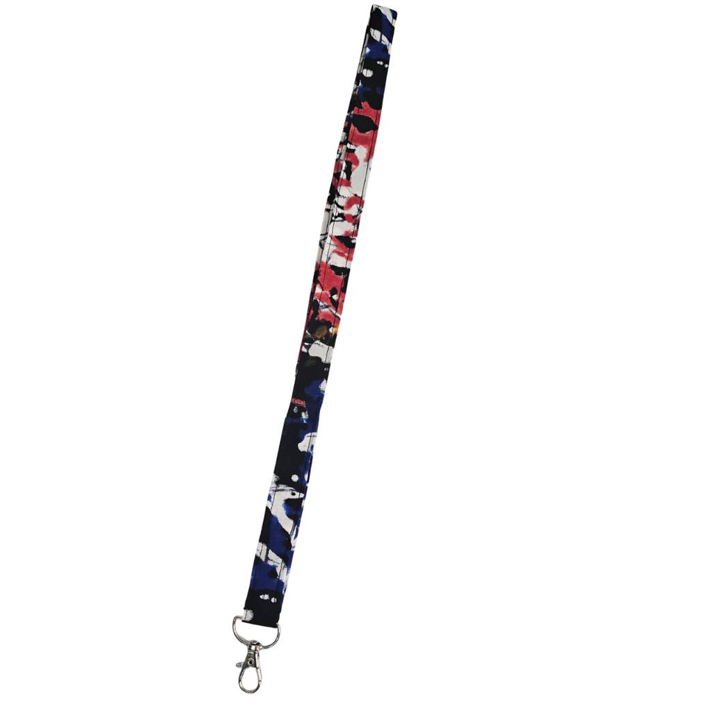 African Print Lanyard – Bold, Functional & Culturally Inspired