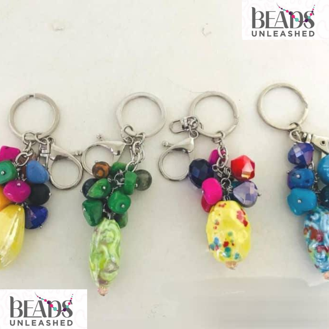 Handmade African Beaded Keychain – Add Culture & Color to Your Everyday Carry