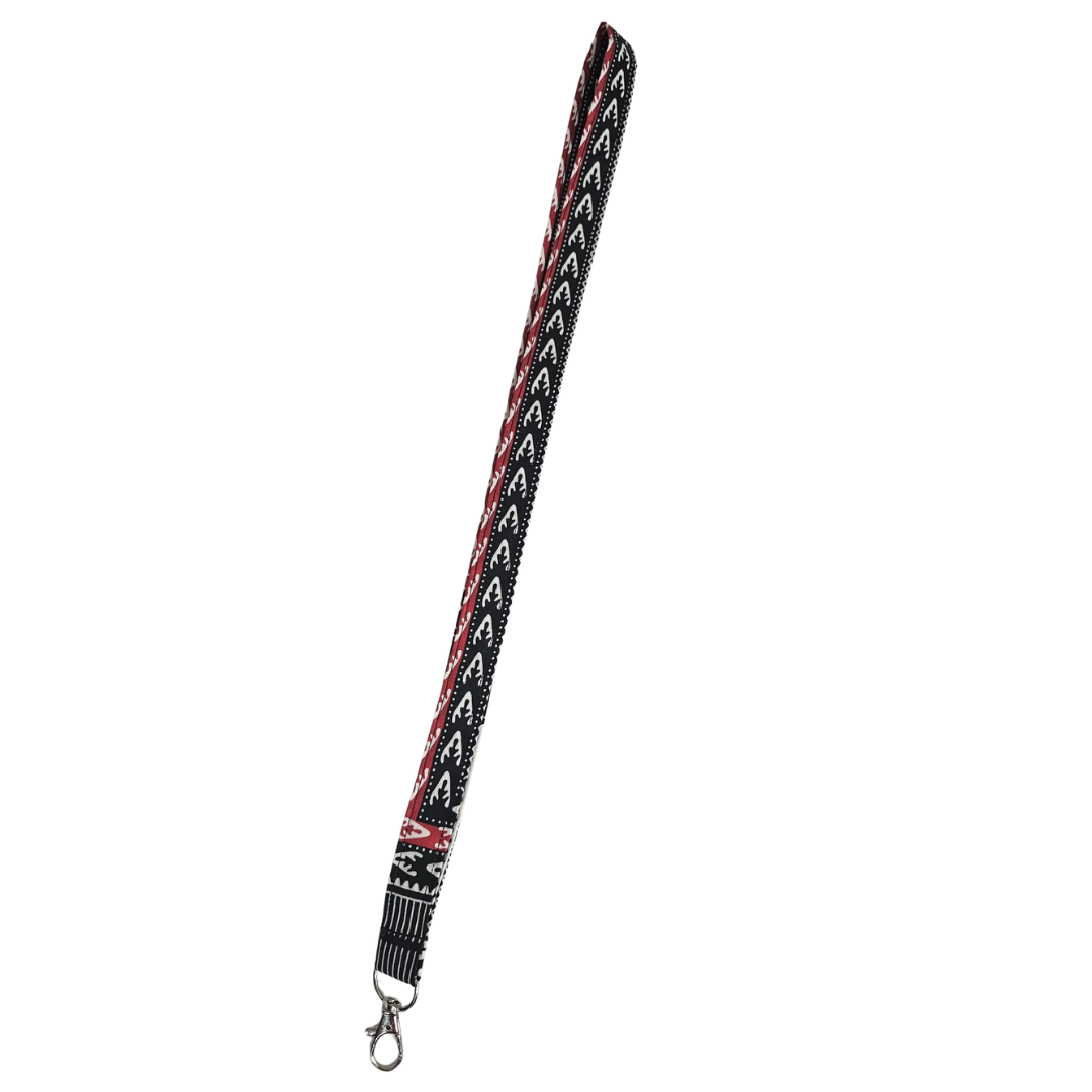 African Print Lanyard – Bold, Functional & Culturally Inspired