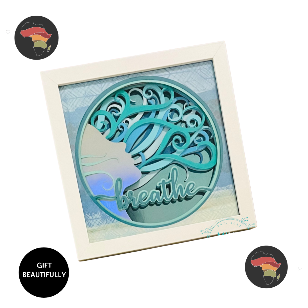 Handcrafted Shadow Box Gift – Personalized 3D Art in a Keepsake Frame