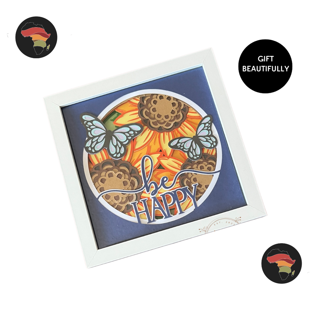 Handcrafted Shadow Box Gift – Personalized 3D Art in a Keepsake Frame