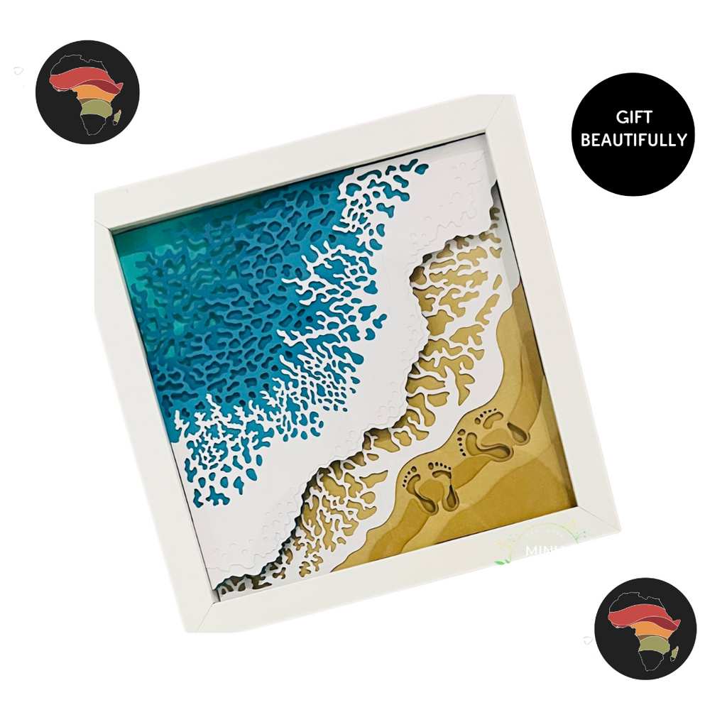 Handcrafted Shadow Box Gift – Personalized 3D Art in a Keepsake Frame