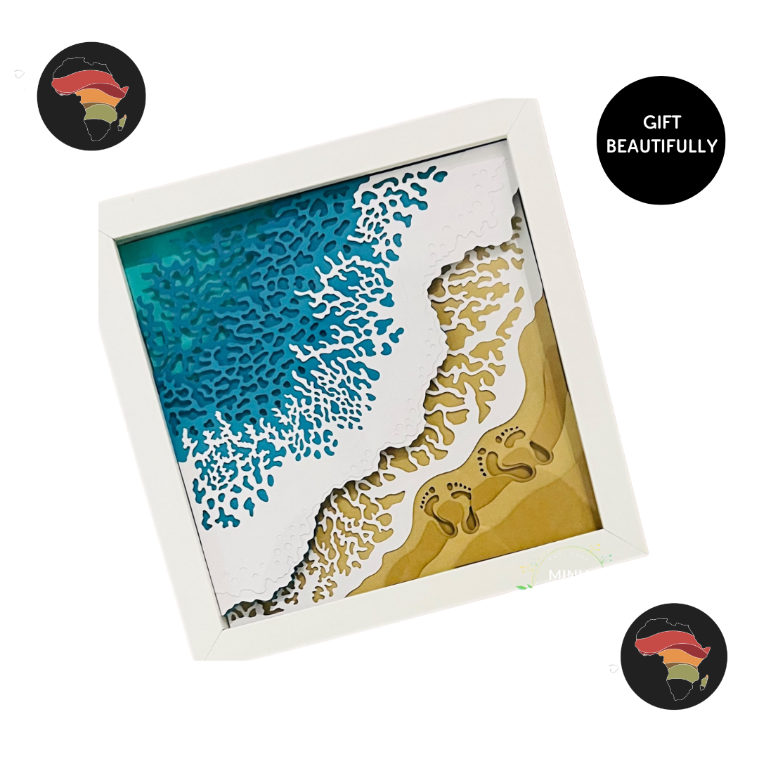 Handcrafted Shadow Box Gift – Personalized 3D Art in a Keepsake Frame