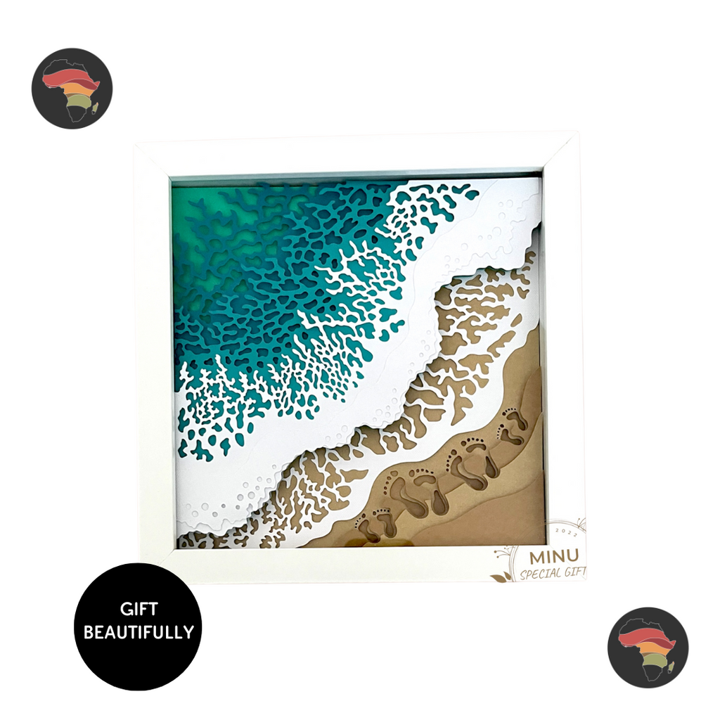 Handcrafted Shadow Box Gift – Personalized 3D Art in a Keepsake Frame