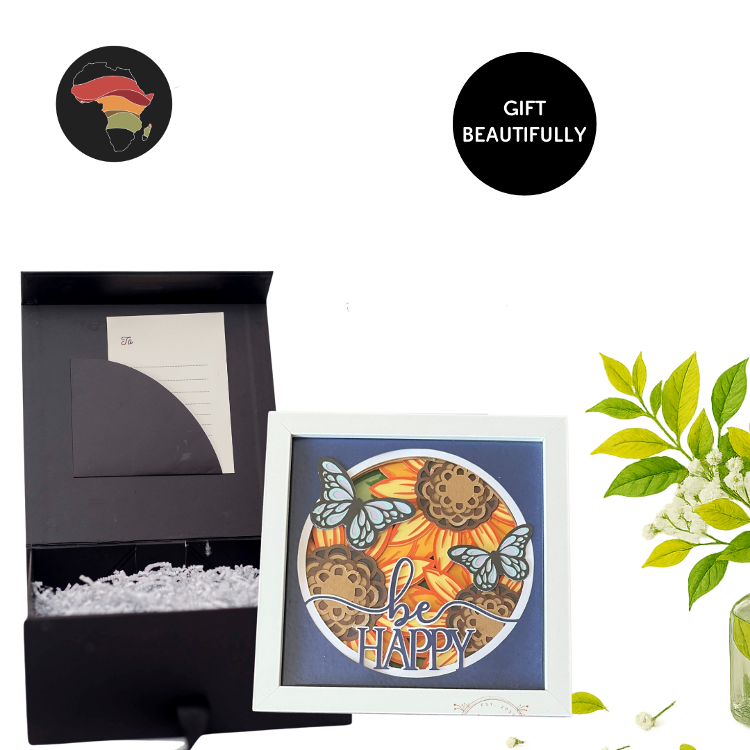 Handcrafted Shadow Box Gift – Personalized 3D Art in a Keepsake Frame