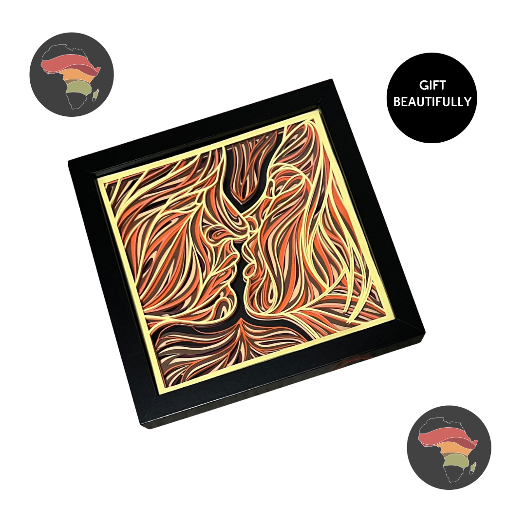 Handcrafted Shadow Box Gift – Personalized 3D Art in a Keepsake Frame