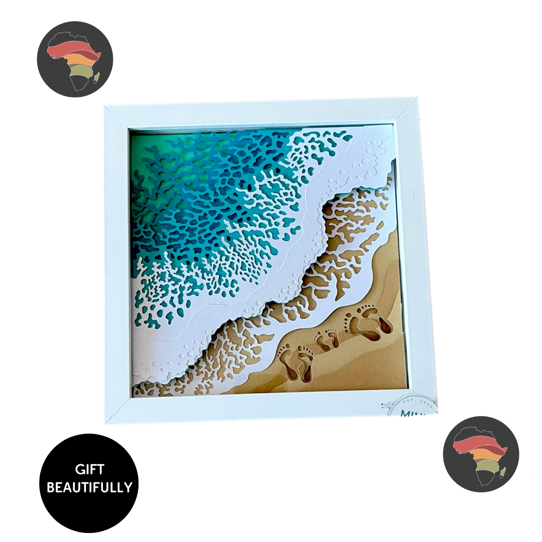 Handcrafted Shadow Box Gift – Personalized 3D Art in a Keepsake Frame