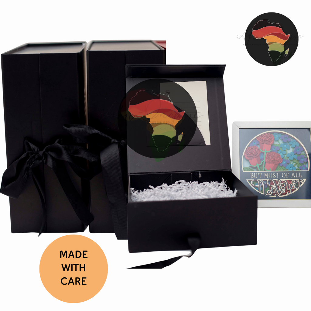 Handcrafted Shadow Box Gift – Personalized 3D Art in a Keepsake Frame