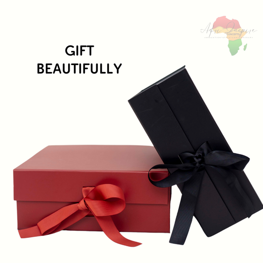 Luxury Magnetic Gift Box with Ribbon – Reusable Foldable Box for All Occasions (10x10x4 in)