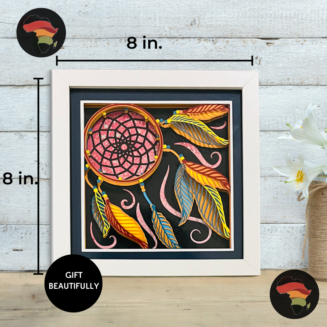 Handcrafted Shadow Box Gift – Personalized 3D Art in a Keepsake Frame