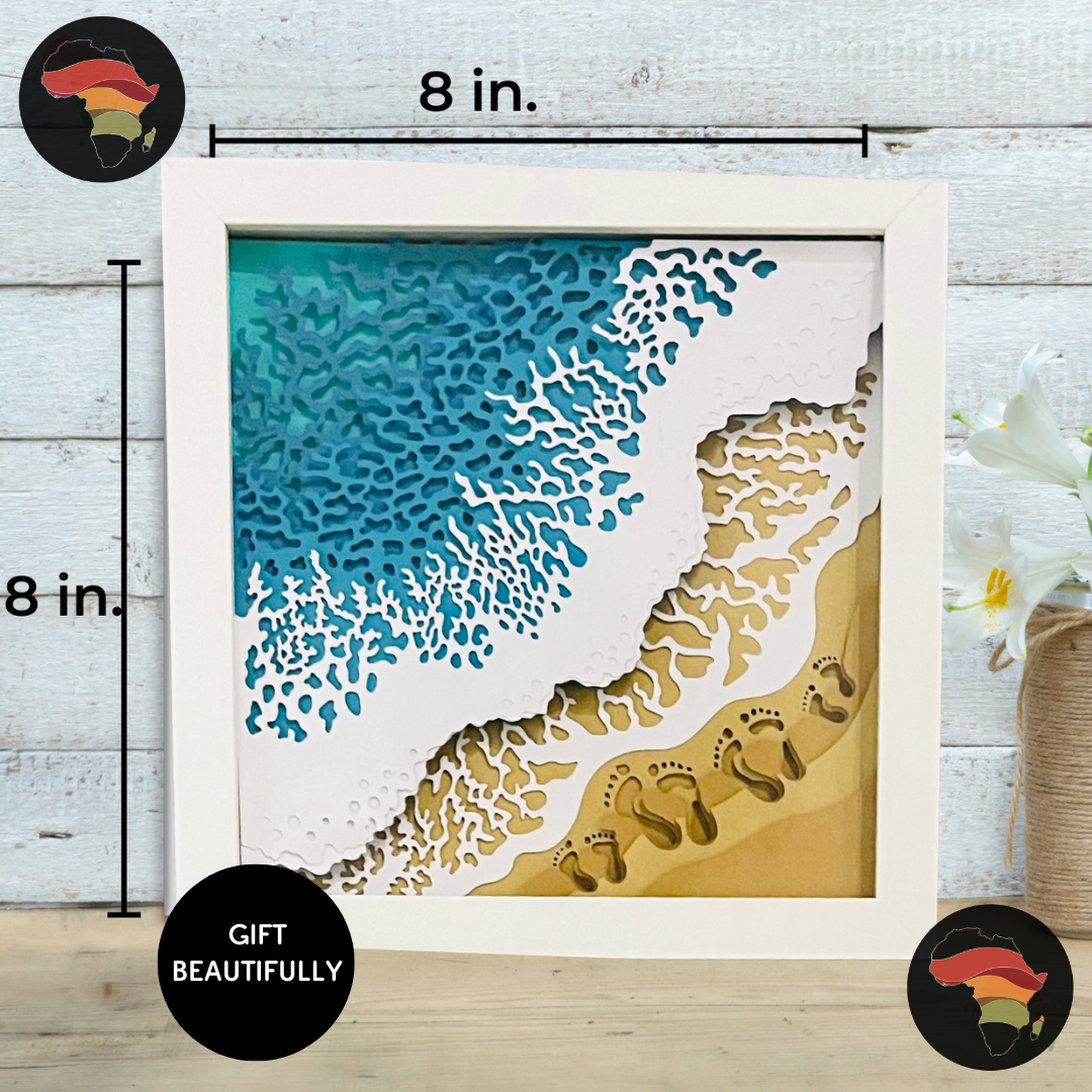 Handcrafted Shadow Box Gift – Personalized 3D Art in a Keepsake Frame