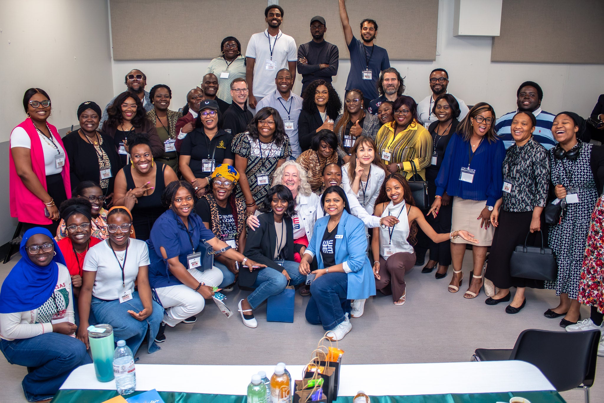 Entrepreneurs, coaches and partners together at the Afri Inspire Business Growth Summit in Winnipeg