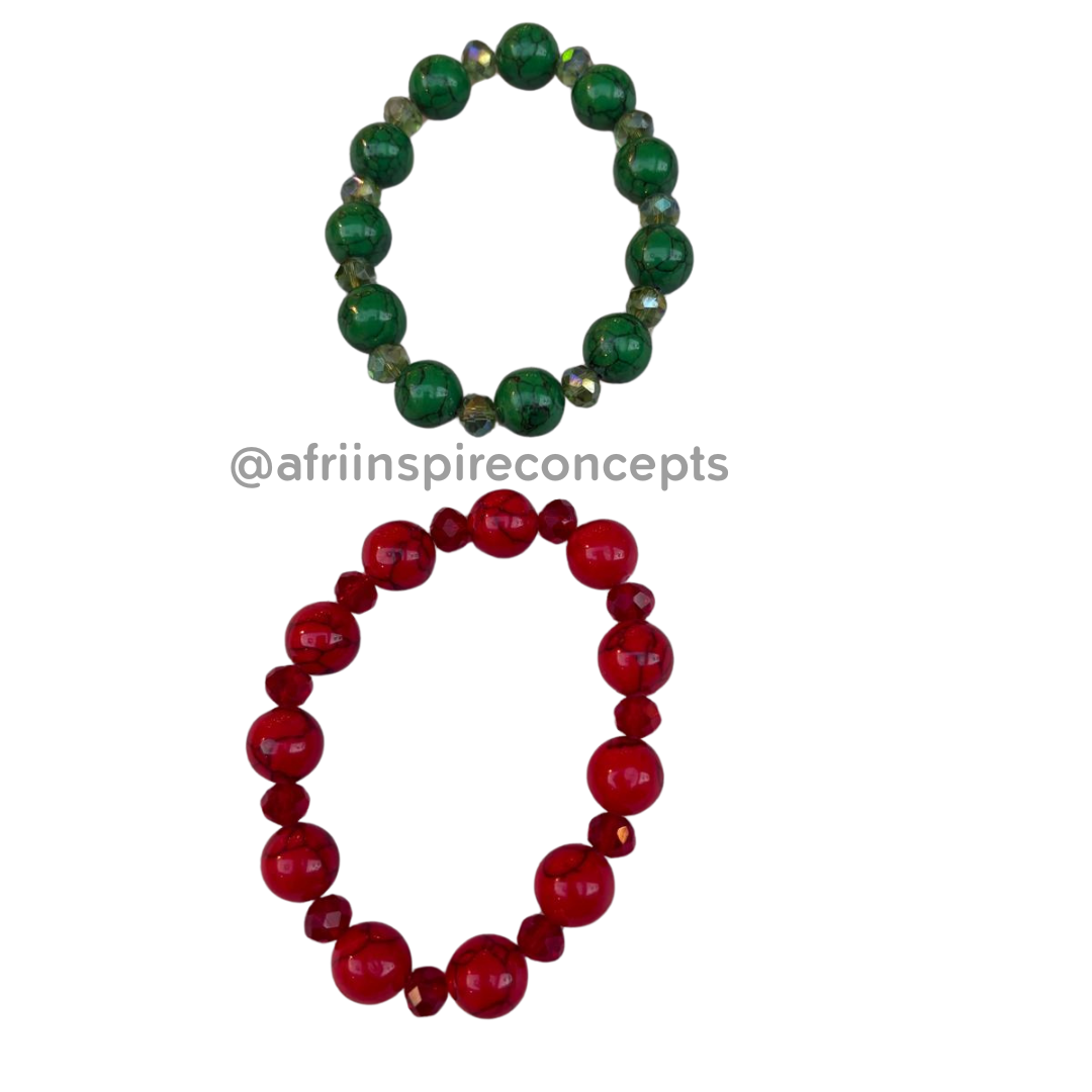 Christmas Colored Beads