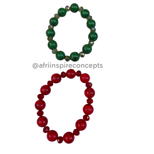 Christmas Colored Beads