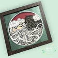 Shadow Box - Santa Claus