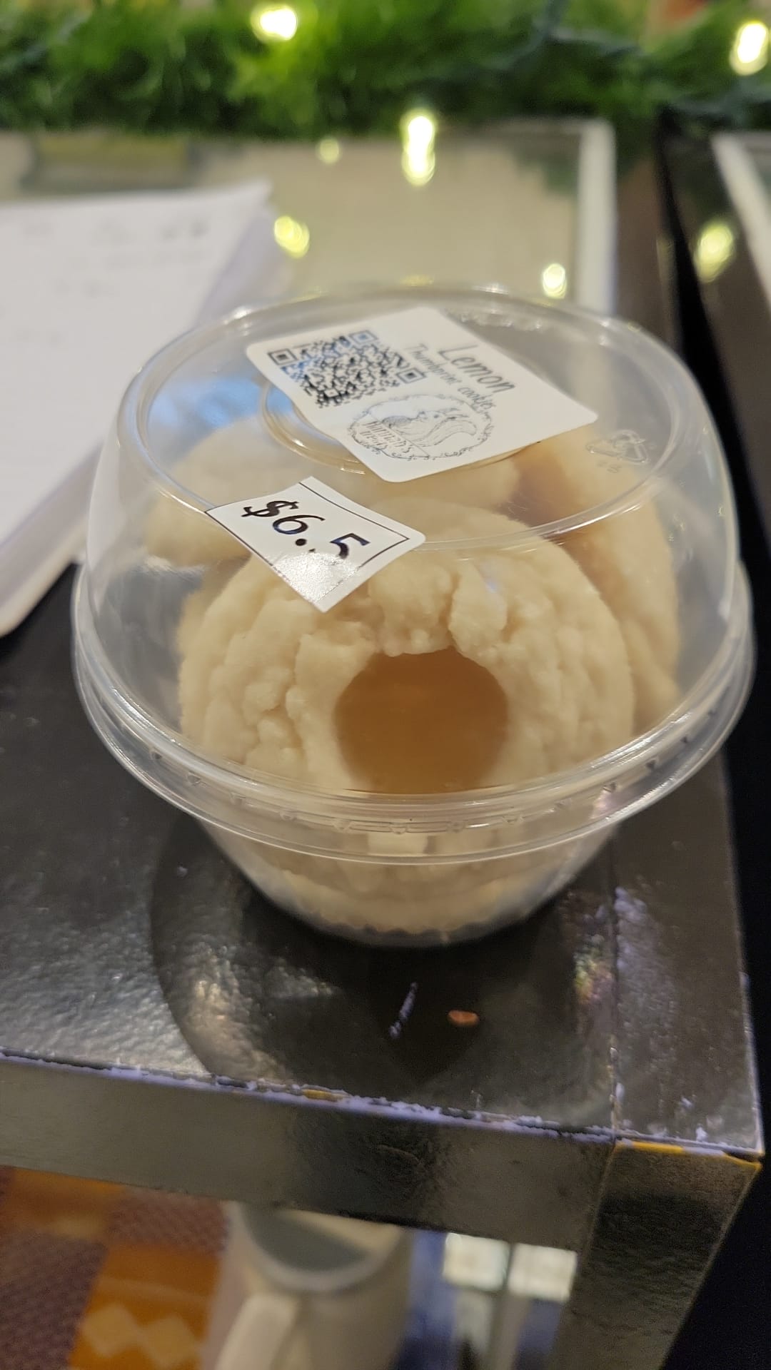 Lemon Thumbprint Cookies