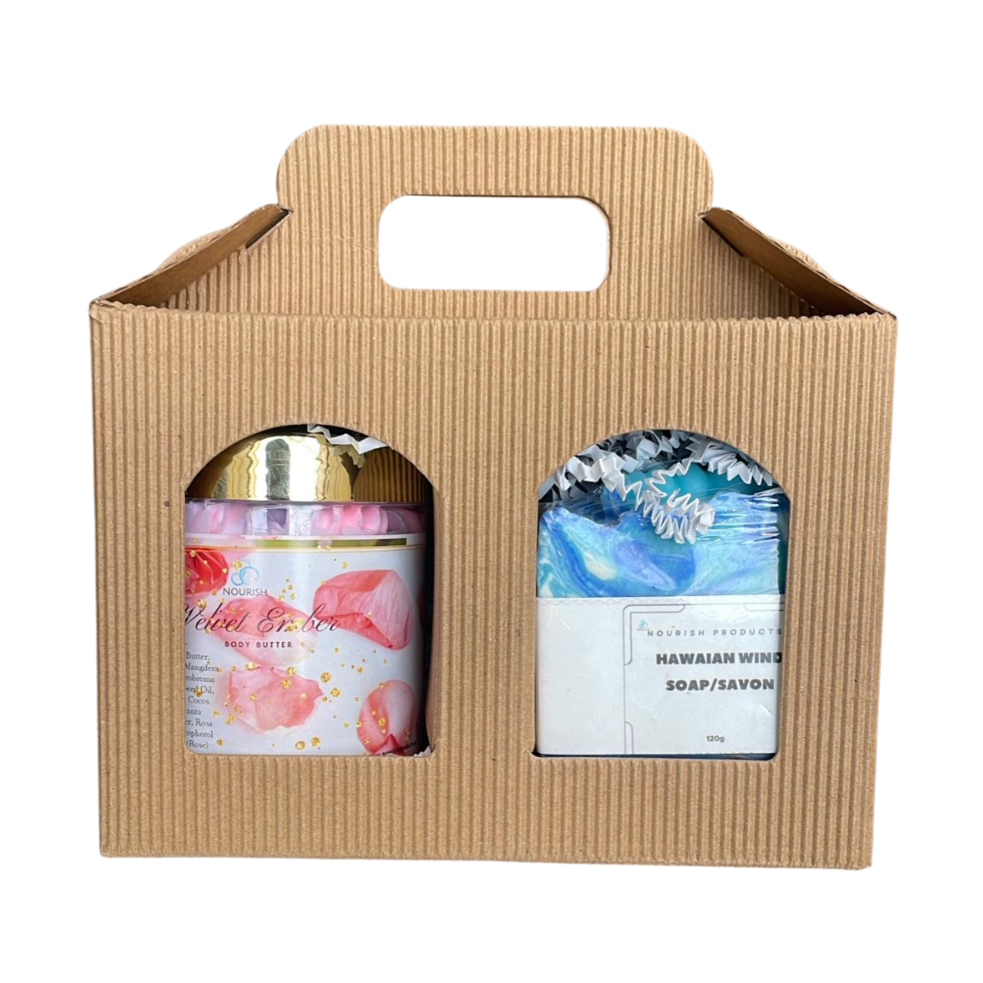 Body Butter and Soap Bar giftset