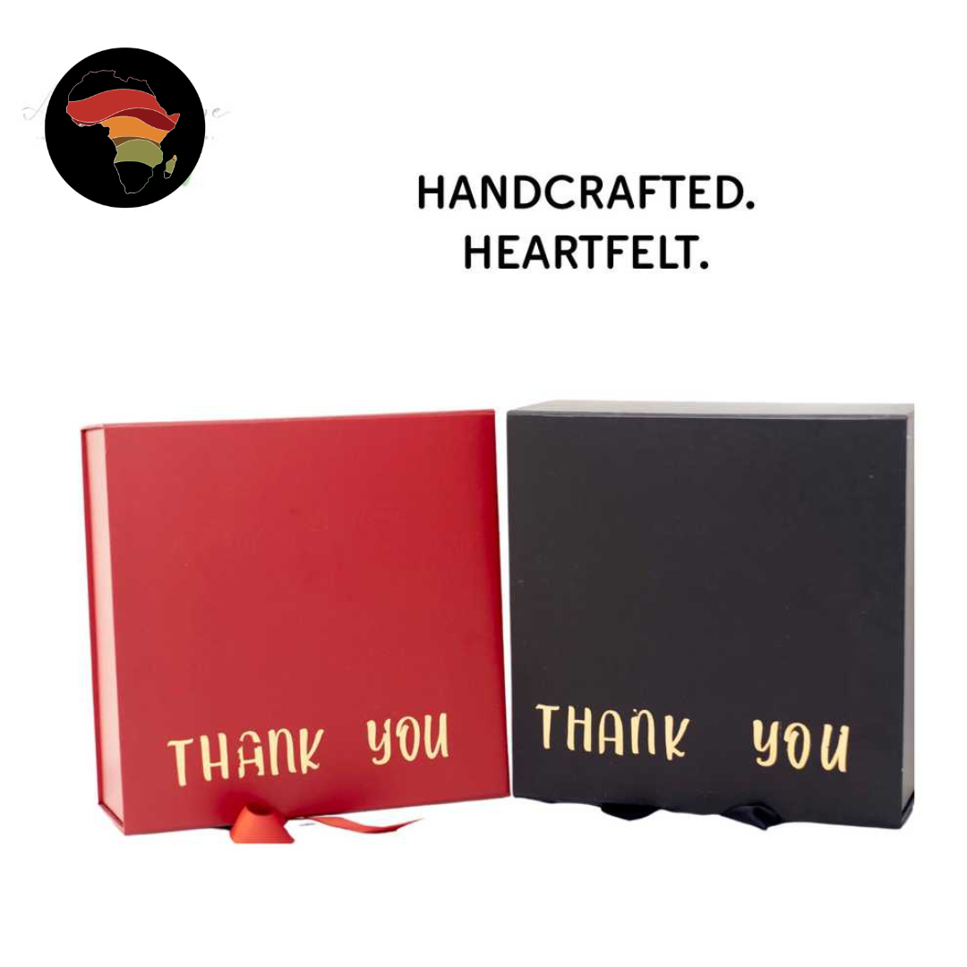 3pc Matte Empty foldable gift box with magnetic clasp lid