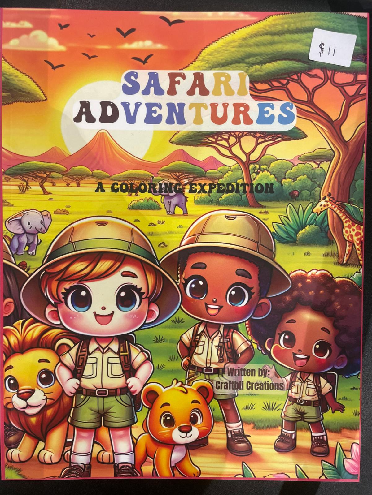 Safari Coloring Book