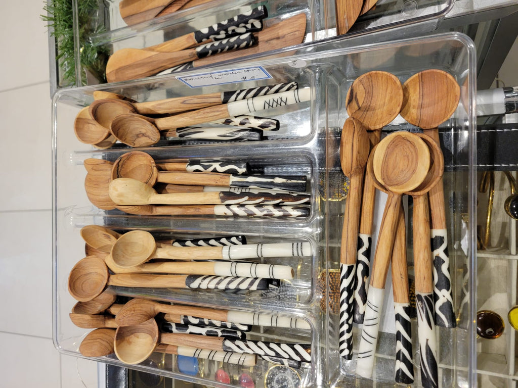 Handcrafted spoons and knives