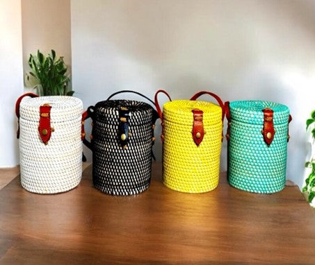 Bucket Rattans Bag – Handwoven, Stylish & Naturally Chic