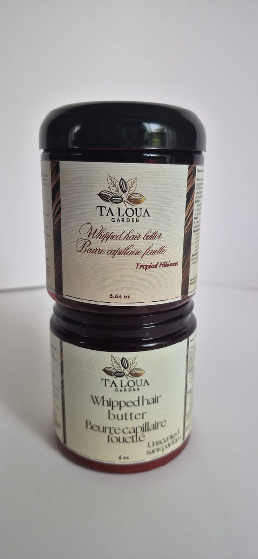 Whipped hair butter