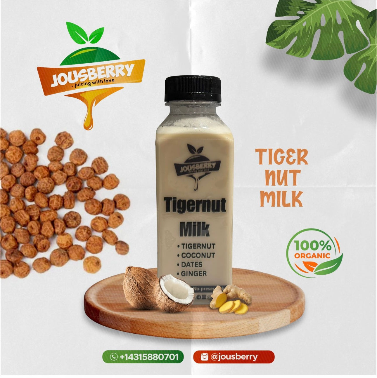 Tigernut Milk