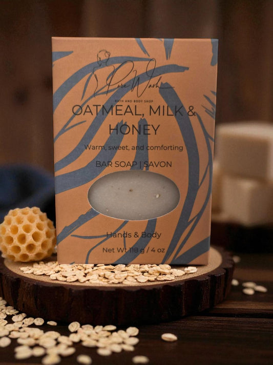 Oatmeal, Milk and Honey Soap